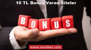 10 tl bonus veren siteler