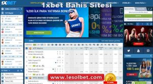 1xbet bahis sitesi