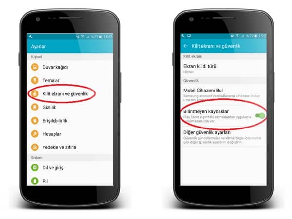 hızlı giriş mobil uygulaması