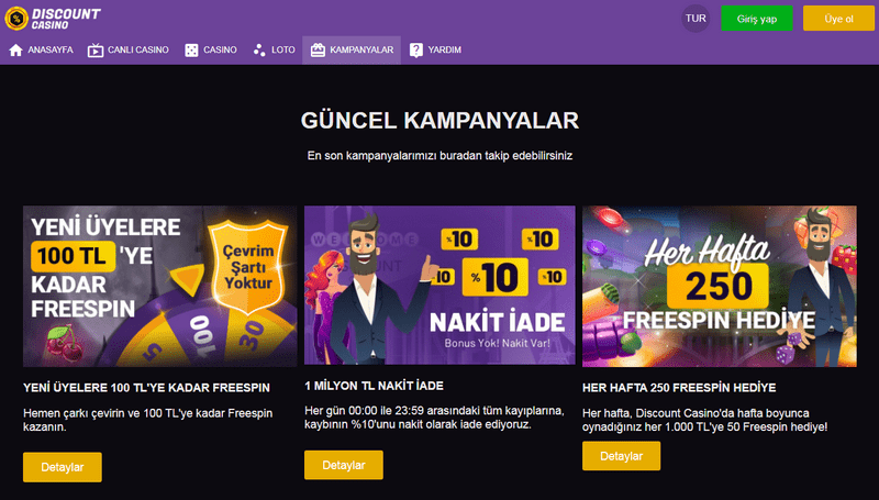 discount casino sitesi